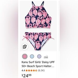 Kanu Surf Kids' Flamingo Bikini Set